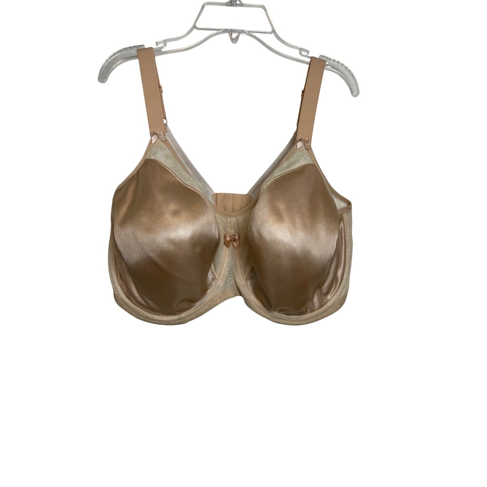 Goddess Yvette Bra Women 42I Sand Beige UW Lace GD6750SAD Full Coverage G30